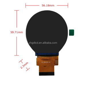 Capacitive Touch Support Customization 2.1 Inch 480x480 Circular <strong>Lcd</strong> Ips 2.1 Inch Round <strong>Lcd</strong> <strong>Display</strong> Screen For Instruments - Product Image 2