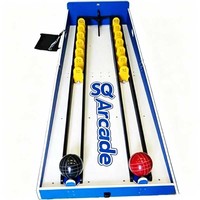 Jeu de lancer de pièces de monnaie de table d'intérieur, style carnaval, classique, en métal, matériel de location pour fêtes, parcs d'aventure, centres commerciaux et aires de jeux pour enfants
