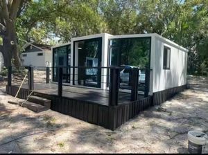 Container Modulare di Lusso CE da 20 piedi, Ufficio Prefabbricato, Mini Casa Moderna, Cabina con Camera da Letto, Struttura in Acciaio Portatile per Uso Commerciale - Product Image 4