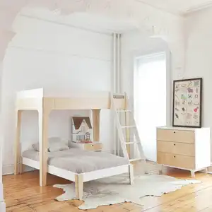 सबसे अच्छी कीमत लकड़ी चारपाई बिस्तर बच्चों बच्चों के फर्नीचर थोक चारपाई बिस्तर