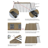 Revêtement de sol en polyuréthane pour jardin, terrasse et piscine, résistant aux intempéries et aux UV, composite PU hautement durable pour extérieur