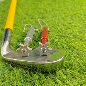 Afilador de palos de Golf Caiton con logotipo personalizado, accesorios de Golf duraderos de acero inoxidable, limpiador de cuña, cortadores de cuchillas, cabeza de hierro, <span class=keywords><strong>Divot</strong></span> de Golf - Product Image 1