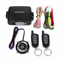 Sistema de Entrada sin Llave para Automóvil OEM MP900 con Encendido por Botón, Arranque Remoto y Dos Controles Remotos de 12V