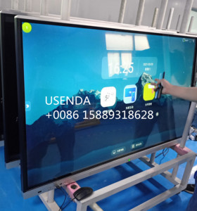 Bảng Phẳng 75 85 Inch 4K Hệ Thống Mạng Kép Bảng Tv Thông Minh Cảm Ứng OPS Đa Điểm Bảng Tương Tác Điện Tử Để Giảng Dạy - Product Image 3