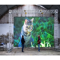 Pantalla Led HD para interiores y exteriores, armarios de 500x1000mm, de alquiler, para eventos navideños, P2.6, P2.9, P3.91, P4.81, China