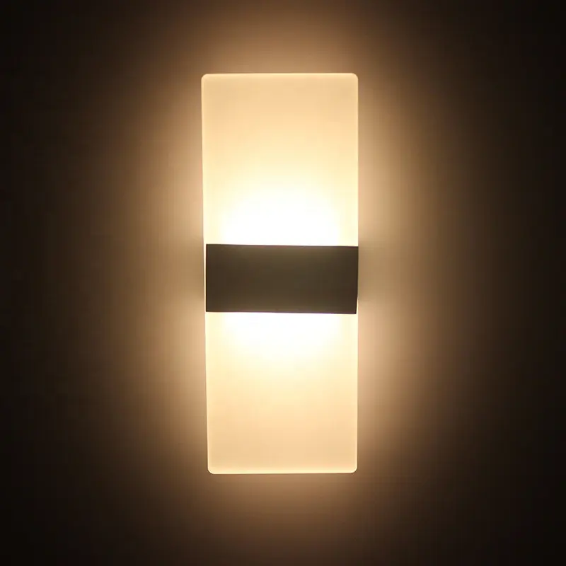 Modern Simplicity 6W LED Aluminum Lighting Wall Sconce For Indoor Bar Hotel Corridor Home Decor LED Wall Lamp