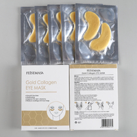 Masque oculaire en Gel de cristal hyaluronique 3d, coréen, personnalisé, cercle noir, beauté, sommeil, Gel, cristal