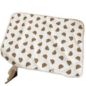 2023 nouveau bébé matelas ours imprimer tapis urinaire décontracté imperméable nouveau-né matelas lavable coton infantile tapis - Product Image 1