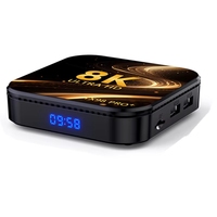 Décodeur TV Android 13 Tx98 Pro RK3528 avec 4 Go/32 Go, double Wi-Fi, haute définition, prend en charge la résolution 4K, Quad Core