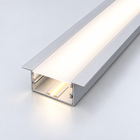 Profilé en aluminium LED sur mesure avec diffuseur pour projets d'éclairage - Vente en gros