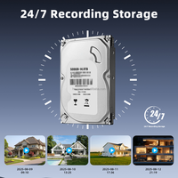 Disque Dur Intelligent pour Système de Surveillance de Sécurité CCTV NVR SATA 3.5 Pouces, Capacités Multiples : 14 To, 8 To, 6 To, 4 To, 3 To, 2 To, 1 To, 500 Go