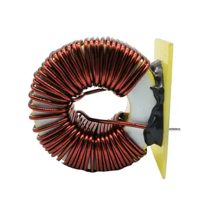High current toroidal coil ferrite core common choke inductor