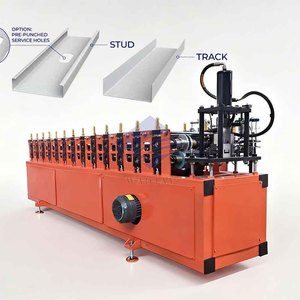 Tốc độ cao thép vách thạch cao khung kim loại Stud và theo dõi hồ sơ cuộn tạo thành máy - Product Image 1