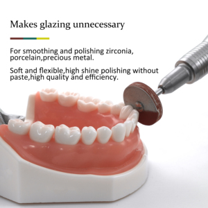 Nuovo Design Attrezzatura per Laboratorio Dentale Lucidatori Diamantati in Gomma Bicolore per Ceramica Adatti Universalmente per <span class=keywords><strong>Zirconia</strong></span>, Porcellana - Product Image 6