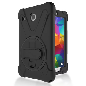 Custodia per <span class=keywords><strong>Samsung</strong></span> <span class=keywords><strong>Tab</strong></span> E <span class=keywords><strong>8</strong></span>, Cover Protettiva Antiurto in Silicone e PC con Supporto per <span class=keywords><strong>Samsung</strong></span> <span class=keywords><strong>Tab</strong></span> E <span class=keywords><strong>8</strong></span>\" 2016 T377V/T377P - Product Image 4