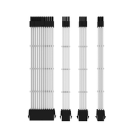 Perangkat Ekstensi Kabel Catu Daya, Motherboard ATX 24Pin EPS CPU PCI-E EPS 12V 8pin 4 + 4pin GPU 6 + 2pin