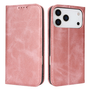 Custodia in Vera Pelle per Apple <span class=keywords><strong>iPhone</strong></span> 17, Cover Magnetica con Supporto per <span class=keywords><strong>iPhone</strong></span> 16 Pro Max, Design Business con Slot per Carte - Product Image 2