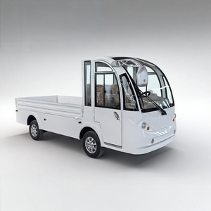 רכב חשמלי חדש minicargo משאית dustbin עם עגלת שרת לעגלה פונקציונלי לעגלה ניקוי אשפה - Product Image 3