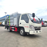 Foton Mini 3000L Camion à eau avec canon à brouillard Camion multifonctionnel anti-poussière pour l'exploitation minière