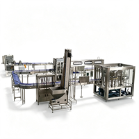 Machine de remplissage et de bouchage entièrement automatique pour eau pure, ligne de production d'eau en bouteille, aliments et boissons