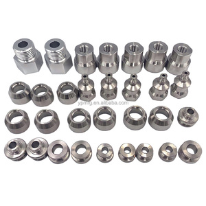Pièces tournées CNC sur mesure, usinage de précision en aluminium, acier inoxydable, laiton, service d'usinage d'arbres métalliques, OEM industriel - Product Image 3