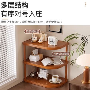 Desktop corner shelf for storing cups, <b>teacups</b>, coffee cups, water cups, and tea sets. Small tabletop cup holder. - Product Image 3