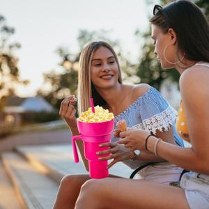 Vaso <span class=keywords><strong>de</strong></span> Plástico <span class=keywords><strong>de</strong></span> 32 oz con Temática <span class=keywords><strong>de</strong></span> Carnaval, Vaso para Estadio, para Refrigerios y Bebidas, para Palomitas, Papas Fritas, Refrescos, con Bandeja para Refrigerios - Product Image 4