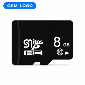 Carte mémoire SD en gros d'usine, carte TF haute vitesse 8 Go en plastique noir, carte SDXC TW 10G 512 Go, CE FCC RoHS 2.7V - 3.6V - Product Image 1