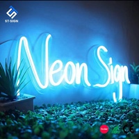 Enseigne néon LED 3D personnalisée, conception gratuite pour les entreprises, les hôpitaux, la publicité, la décoration, l'éclairage, étanche IP65, contrôle par application
