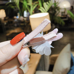 Оптовая продажа, смешанные геометрические фигуры животных, милый головной убор для девочек, тканевый зажим для волос, набор для детей, детские банты, аксессуары для волос - Product Image 6