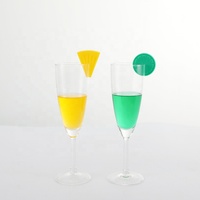 Creatieve siliconen fruitvormige drinkbeker-identificatie- en onderscheidingsmarkering voor barfeestjes