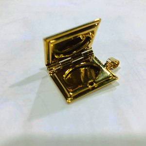 BMZ Nouveauté Pendentif Allah pour <span class=keywords><strong>photo</strong></span>, <span class=keywords><strong>Islam</strong></span>, 3*2cm, pendentif Allah plaqué or - Product Image 3
