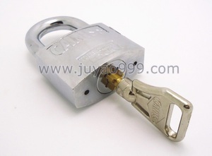 Cadenas à clé croisée en alliage de zinc de 40 mm - Serrure de sécurité d'arcade à correspondance 1 pour 1 - Product Image 4