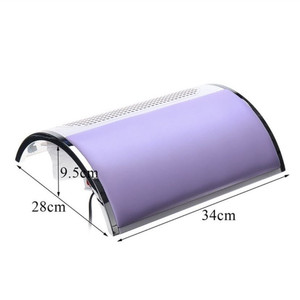 858-5 Colector de Polvo de Uñas Eléctrico Automático de 40W con Pantalla de Filtro de Escritorio, Almohadilla para Manos y Tres Ventiladores para Uso en Arte de Uñas - Product Image 4