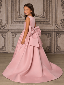 <span class=keywords><strong>Vestido</strong></span> de satén sin mangas con cola <span class=keywords><strong>para</strong></span> niñas, ideal <span class=keywords><strong>para</strong></span> fiestas de cumpleaños, bodas, o como <span class=keywords><strong>vestido</strong></span> de princesa <span class=keywords><strong>para</strong></span> damitas de honor. - Product Image 2