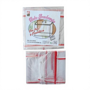 Bolsa Organizadora de Ropa de Plástico PE Moldeado por Inyección Mnj, 70x55x28cm, con Asa y Cremallera para Ropa de Invierno y Mantas - Product Image 1