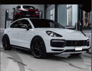 Kit carrosserie Cayenne <span class=keywords><strong>Coupe</strong></span> 2018-<span class=keywords><strong>2023</strong></span> Turbo GT Replica ABS+PP+Aluminium à visser, pare-chocs avant/arrière, jupes latérales, système d'échappement - Product Image 4
