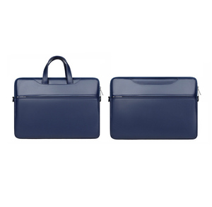 Siêu spetember nhà máy bán buôn PU da máy tính xách tay Vai Túi máy tính không thấm nước Túi xách tay vali - Product Image 5