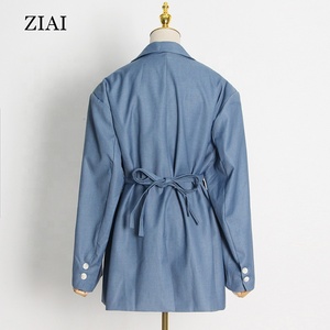 Tooling Style Three-dimensional Pocket Jacket Autumn New Loose Casual Suit Jacket <strong>Women's</strong> Clothing Trench Coat for <strong>Women</strong> - Product Image 6