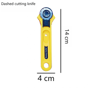 Rollerpapierschneider mit Gepunkteter Klinge, Manuelles Universalmesser - Product Image 1