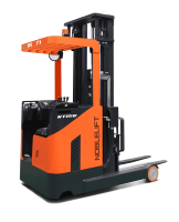 NOBLELIFT Nouvelle Chariot élévateur frontal électrique RT15Q 1,5 tonne, hauteur de levage 3-6m, mât à trois sections, batterie plomb-acide 48V, roues en polyuréthane