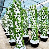 Tour hydroponique pour la culture de la laitue, système de culture hydroponique pour jardins et fleurs