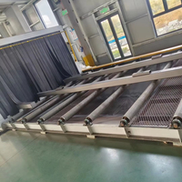 Machine de sablage à rouleaux robuste Q69 pour le décapage de la rouille des poutres en H et des structures en acier, ligne de préparation des surfaces métalliques