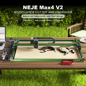 NEJE Max4 V2 E80 <span class=keywords><strong>Machine</strong></span> de gravure <span class=keywords><strong>laser</strong></span> haute puissance Défonceuse à bois de bureau 4 axes <span class=keywords><strong>Machine</strong></span> de découpe <span class=keywords><strong>laser</strong></span> industrielle - Product Image 5