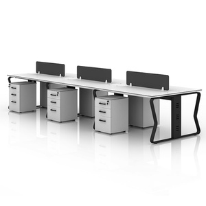 Office Project Manufacture Cubicles Office Workstation Cubicle for 6 Person - Product Image 2