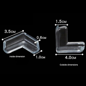 Protecteur d'angle <span class=keywords><strong>en</strong></span> caoutchouc PVC <span class=keywords><strong>en</strong></span> forme <span class=keywords><strong>de</strong></span> L personnalisable <span class=keywords><strong>de</strong></span> vente chaude <span class=keywords><strong>pour</strong></span> Tables <span class=keywords><strong>en</strong></span> <span class=keywords><strong>verre</strong></span> Nouveau dans l'emballage Protections <span class=keywords><strong>de</strong></span> bord et d'angle - Product Image 3