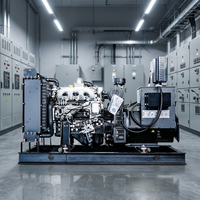 Groupes électrogènes diesel commerciaux silencieux de type ouvert 50 kW avec capot de protection contre la pluie, démarrage automatique, pour petites entreprises