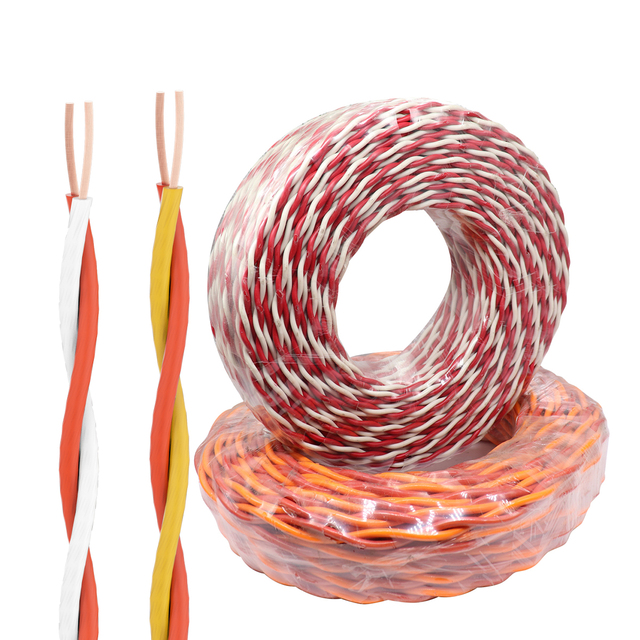 Flexible Pure Copper EPR PVC Insulated RVS Twisted Pair Household Cable