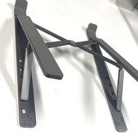 Pièces usinées CNC en acier inoxydable de haute précision OEM, support d'ordinateur, fabrication métallique, service de centre d'usinage laser