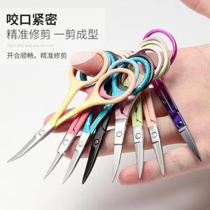 กรรไกรตัดเล็บความงาม สแตนเลส ใบมีดคม รับทำโลโก้ ทนทาน รูกลม มีหลายสีให้เลือก - Product Image 4